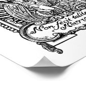 Onze dame van Guadalupe (II) Poster (Hoek)