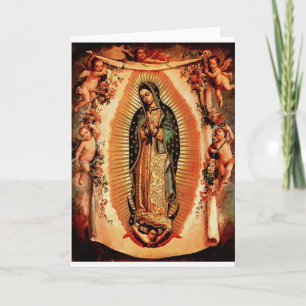 Onze dame van Guadalupe Kaart