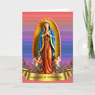 Onze dame van Guadalupe Kaart