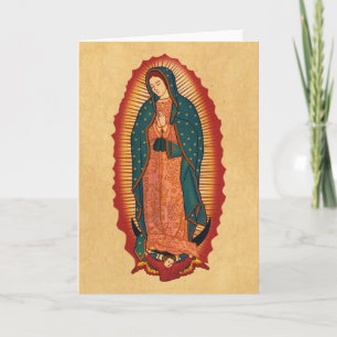 Onze dame van Guadalupe Kaart