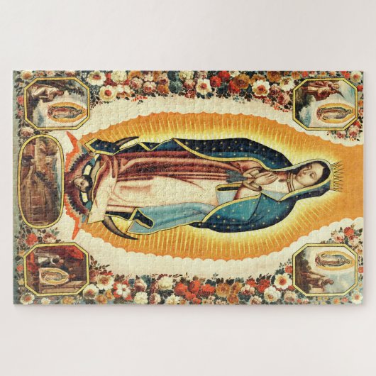 Onze dame van Guadalupe Legpuzzel (Horizontaal)
