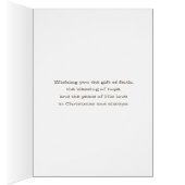 Onze dame van Guadalupe Maagd Mary Feliz Navidad (Binnen (Rechts))