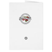 Onze dame van Guadalupe Maagd Mary Feliz Navidad (Achterkant)