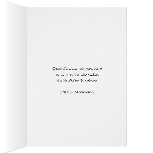 Onze dame van Guadalupe Maagd Mary Feliz Navidad (Binnen (Rechts))