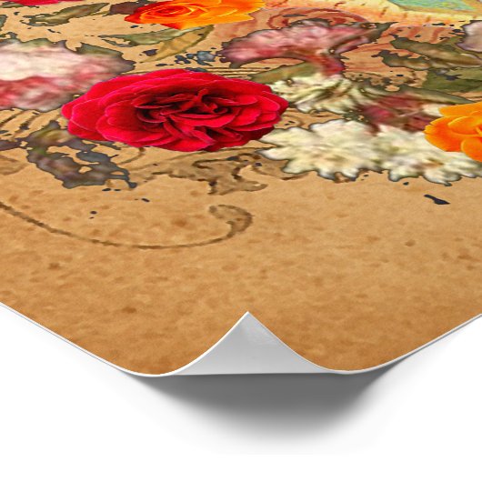 Onze dame van Guadalupe Maagd Mary Katholiek Mexic Poster (Hoek)