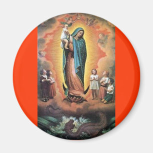 ONZE DAME VAN GUADALUPE MAAGD TRADITIONEEL KATHOLI MAGNEET