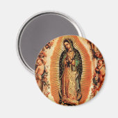 Onze dame van Guadalupe Magneet (Voorkant / Achterkant)