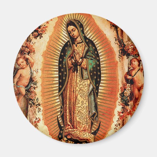 Onze dame van Guadalupe Magneet (Voorkant)