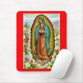 Onze dame van Guadalupe Mousepad Muismat (Met muis)