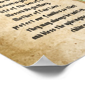 Onze dame van Guadalupe, Nuestra Señora de Guadalu Poster (Hoek)