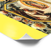 Onze dame van Guadalupe Perfect Poster (Hoek)