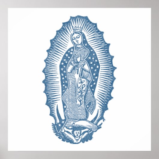 Onze dame van Guadalupe Poster (Voorkant)