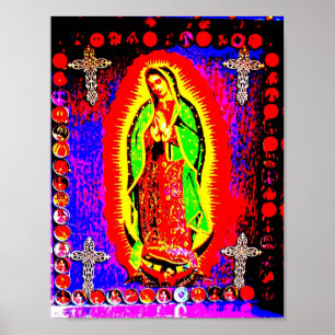 Onze dame van Guadalupe Poster