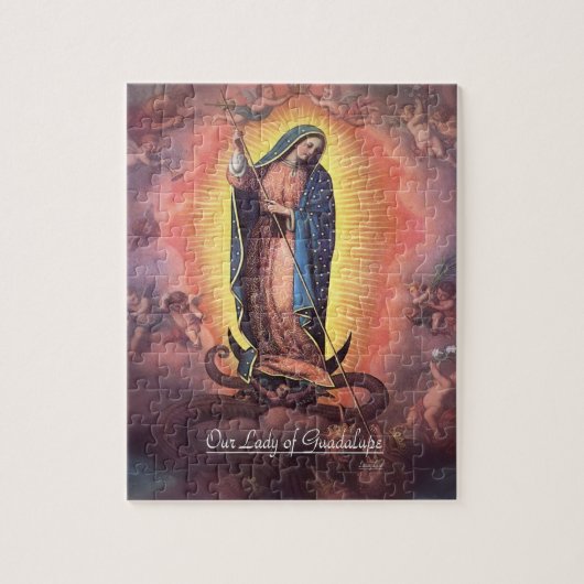 Onze dame van Guadalupe Rev. 12 Legpuzzel (Verticaal)