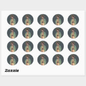 Onze dame van Guadalupe Ronde Stickers (Vel)