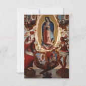 Onze dame van Guadalupe Save The Date (Voorkant)