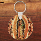 Onze dame van Guadalupe Sleutelhanger (Voorkant)