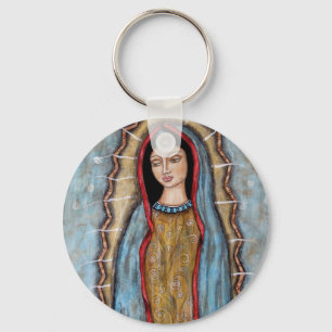 Onze dame van Guadalupe Sleutelhanger