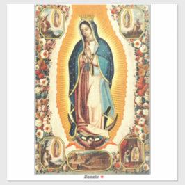 Onze dame van Guadalupe Sticker