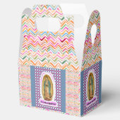 Onze dame van Guadalupe Sticker Bedankdoosjes (Geopend)