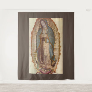 Onze dame van Guadalupe Tapestry Wandkleed
