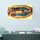 Onze dame van Guadalupe Tilma Virgin Mary Banner (Beurs)