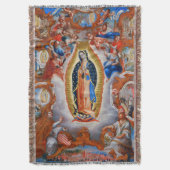 Onze dame van Guadalupe Vision Juan Diego Blanket Deken (Voorkant Verticaal)