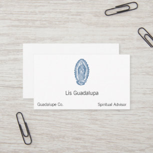 Onze dame van Guadalupe Visitekaartje