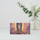 Onze dame van Guadalupe Visitekaartje (Staand voorkant)