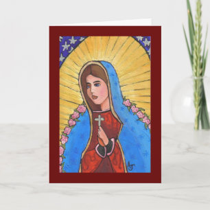 Onze Dame van Guadalupe - wenskaart Kaart