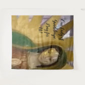 Onze dame van Guadeloupe  Wandkleed (Voorkant (horizontaal))