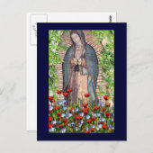 Onze dame van Guadelupe Briefkaart (Voorkant / Achterkant)