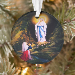 Onze dame van Lourdes door Litany Lane Ornament