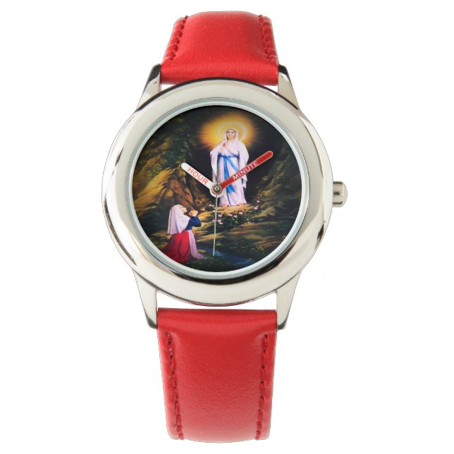 Onze dame van Lourdes Horloge (Voorkant)