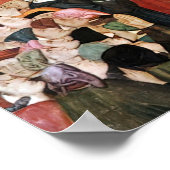 Onze dame van Mercy Maagd Mary onder haar mantel Poster (Hoek)