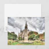Onze dame van Parijs Notre Dame de Paris Briefkaart (Voorkant / Achterkant)