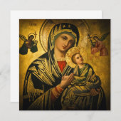 Onze Dame van Perpetual Help (Voorkant / Achterkant)