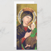 Onze Dame van Perpetual Help (Voorkant / Achterkant)
