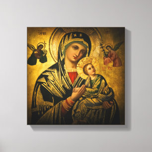 Onze Dame van Perpetual Help Canvas Afdruk