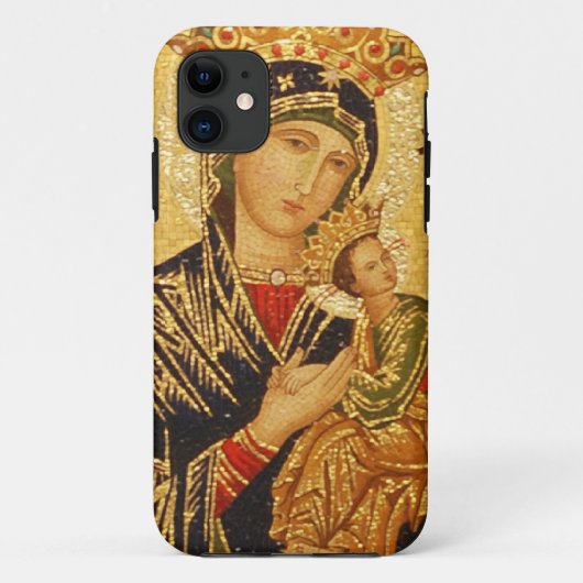 Onze Dame van Perpetual Help Case-Mate iPhone Case (Achterkant)