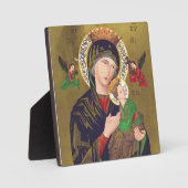 Onze Dame van Perpetual Help Fotoplaat (Voorkant)