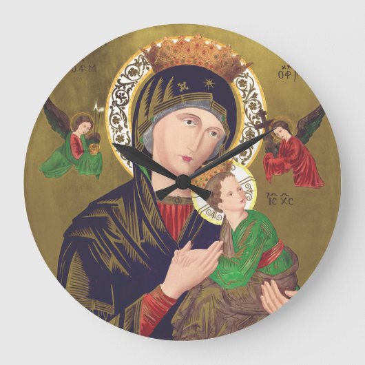 Onze Dame van Perpetual Help Grote Klok (Voorkant)
