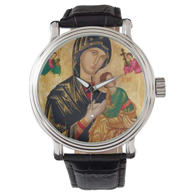 Onze Dame van Perpetual Help Horloge (Voorkant)