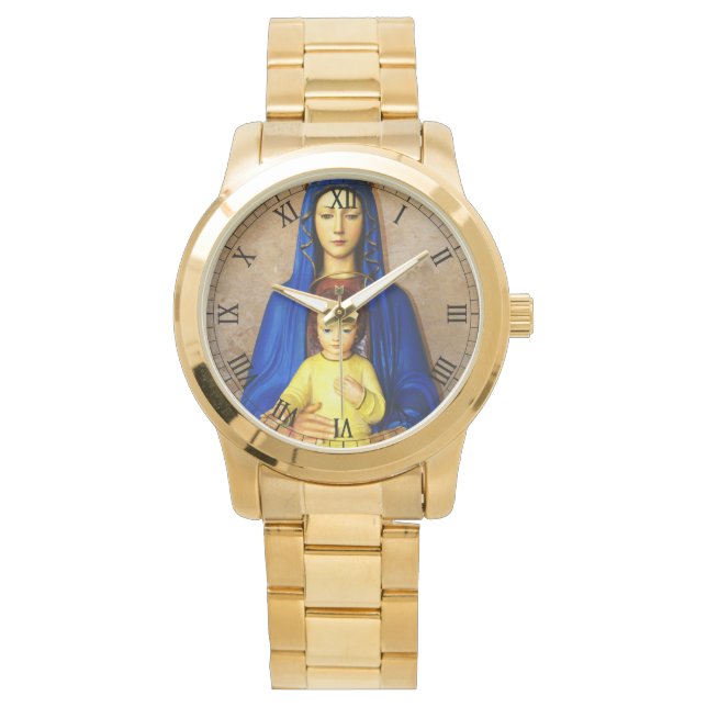 Onze Dame van Perpetual Help Horloge (Voorkant)