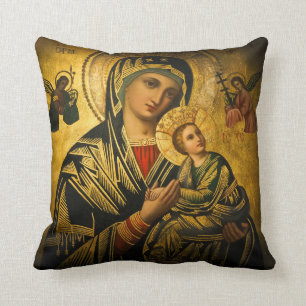 Onze Dame van Perpetual Help Kussen