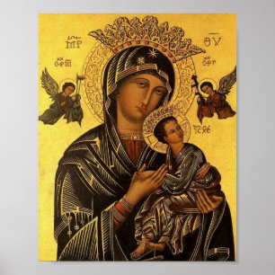 Onze Dame van Perpetual Help Poster
