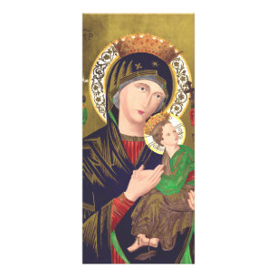 Onze Dame van Perpetual Help Reclamekaart