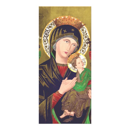 Onze Dame van Perpetual Help Reclamekaart (Voorkant)