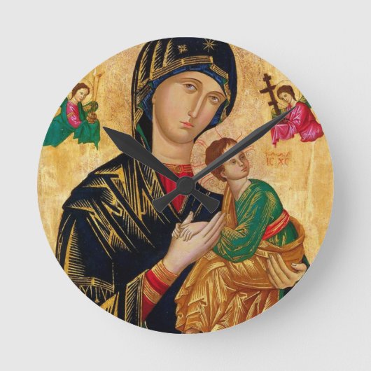 Onze Dame van Perpetual Help Ronde Klok (Voorkant)