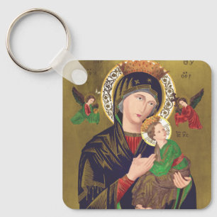 Onze Dame van Perpetual Help Sleutelhanger